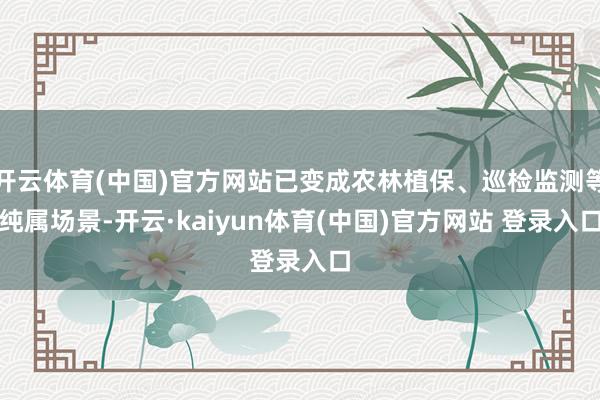 开云体育(中国)官方网站已变成农林植保、巡检监测等纯属场景-开云·kaiyun体育(中国)官方网站 登录入口